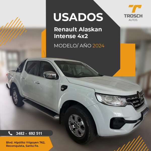 Renault Alaskan Intens 4x2 c/d. Modelo Año 2024