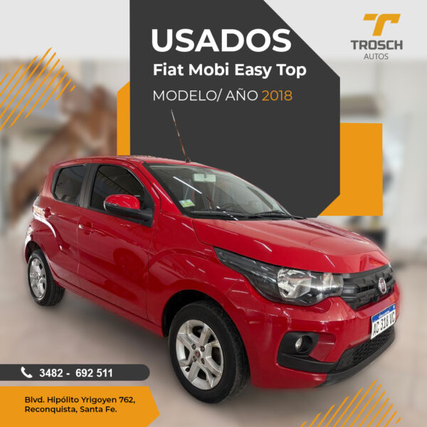Mobi1.0 Easy Top. Modelo Año 2018