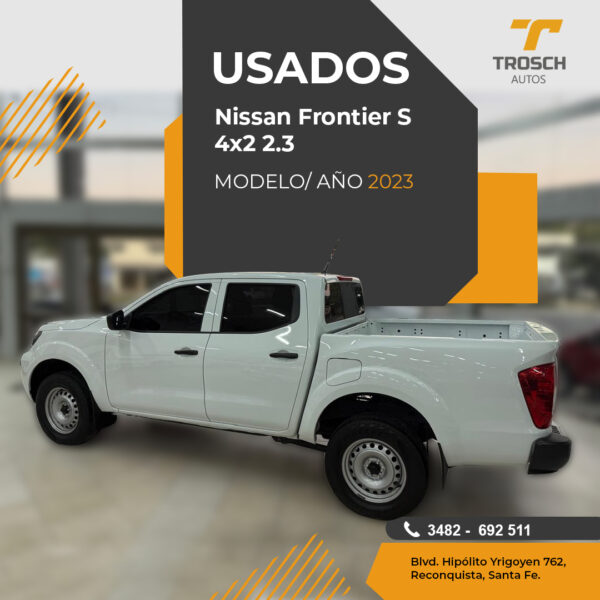 Nissan Frontier S 2.3 c/d 4X2. Modelo Año 2023