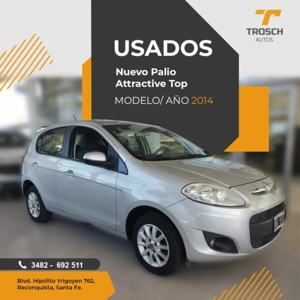Nuevo Palio Attractive. Modelo Año 2014
