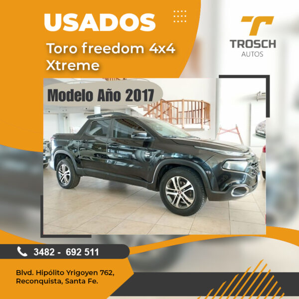 Toro Freedom 4x4 X-treme. Modelo Año 2017
